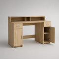 Schreibtisch Holzwerkstoff Eichenoptik 120cm x 50cm x 100cm