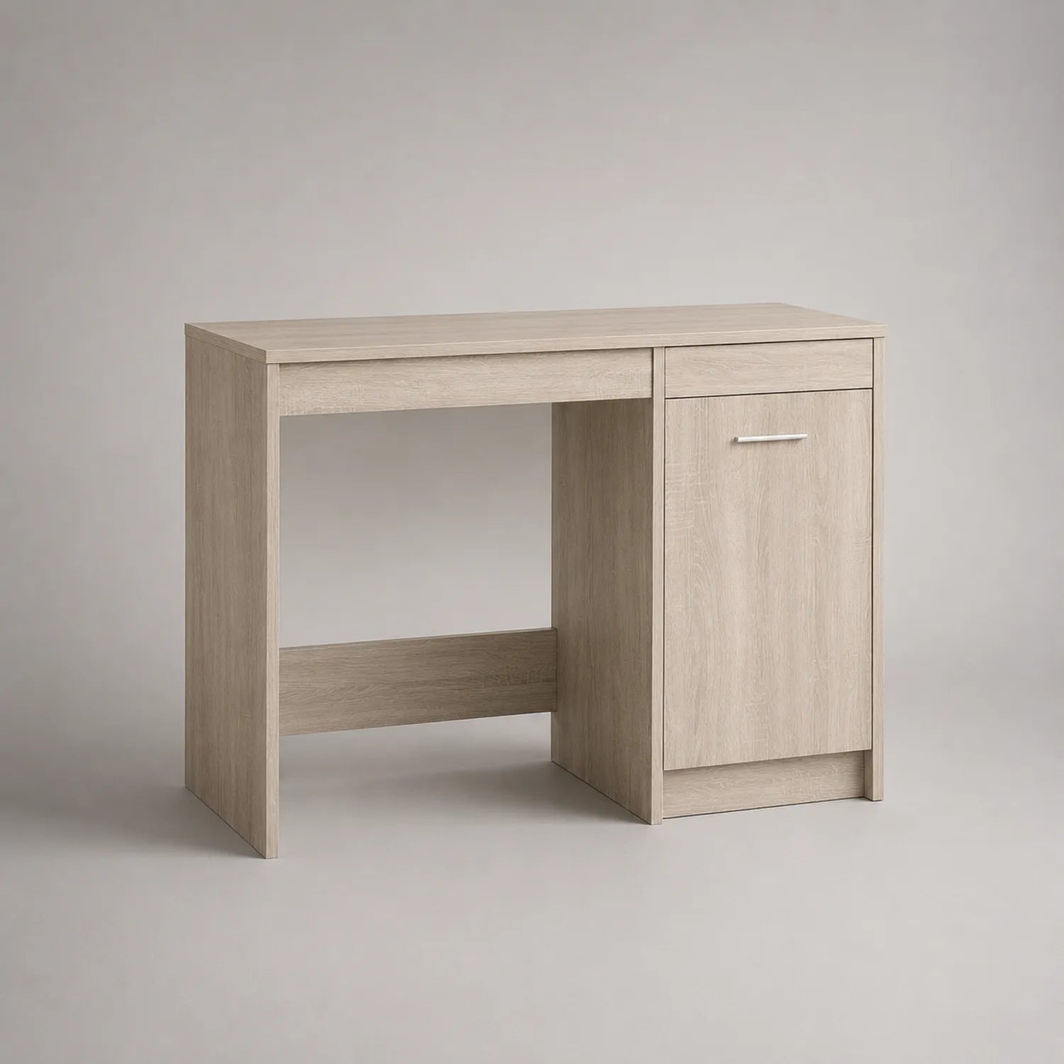 Holz Schreibtisch mit Eiche Dekor 100x50x75 cm