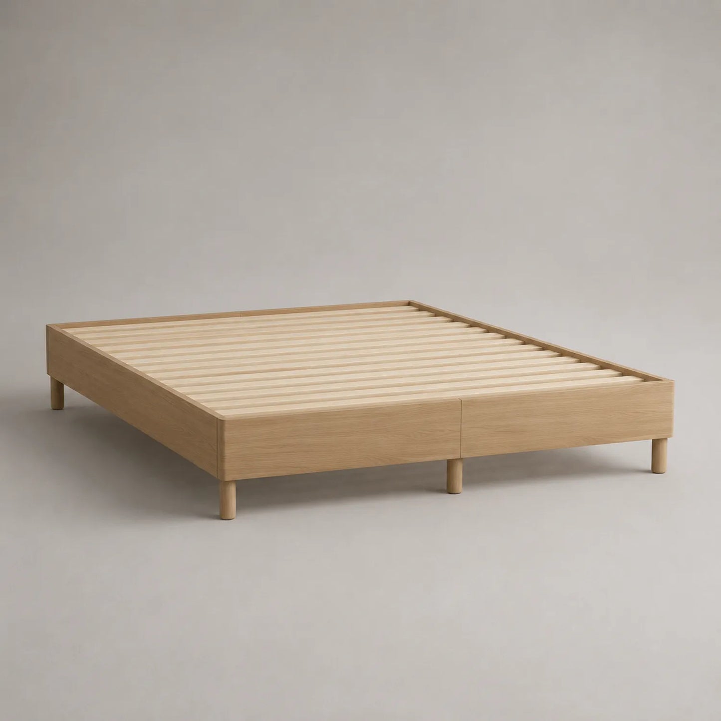 Holzbettgestell aus Eiche 200x160 cm