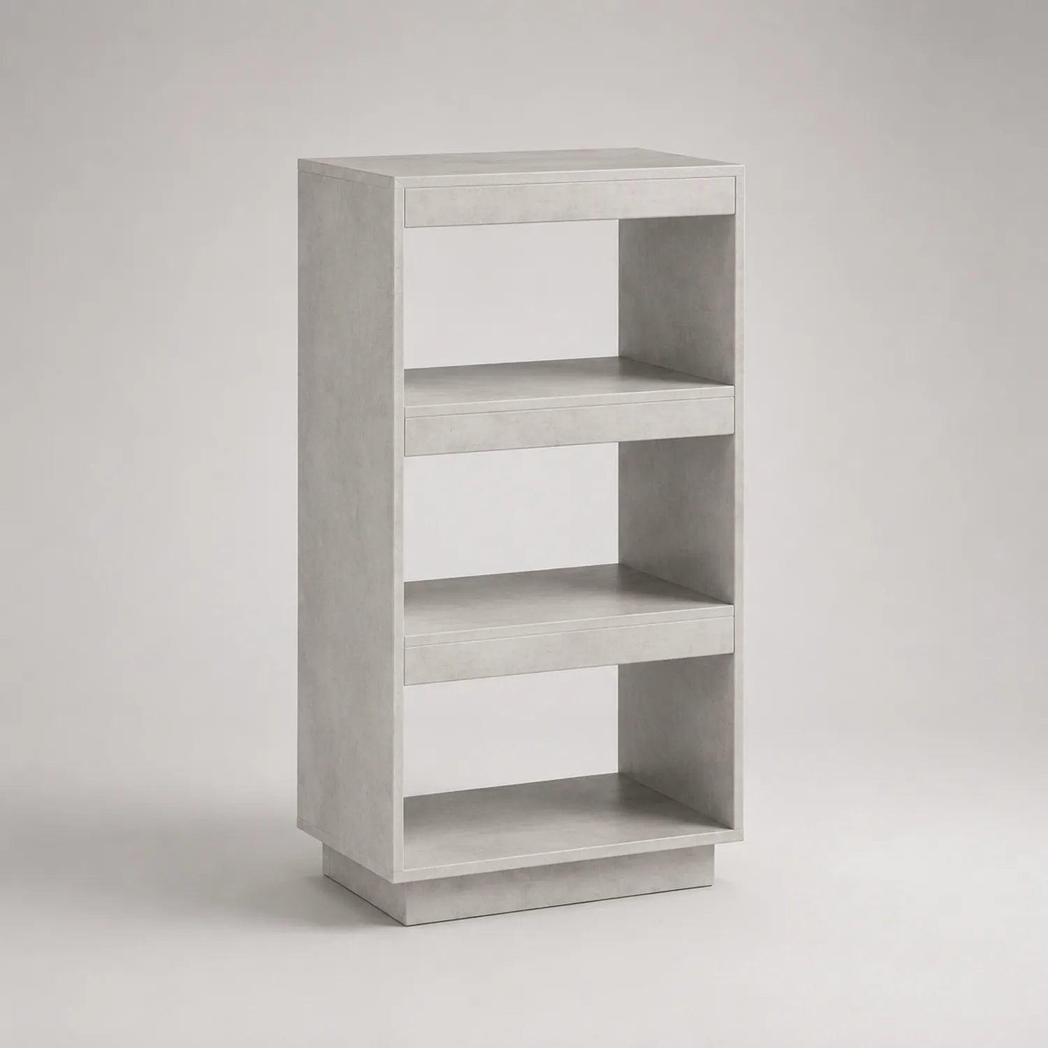 Regal aus MDF in Hellgrau 90cm